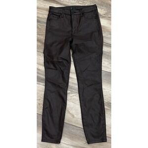 Kut from the Kloth Pants Women Size 2 Connie High Rise Skinny Faux Leather-Brown